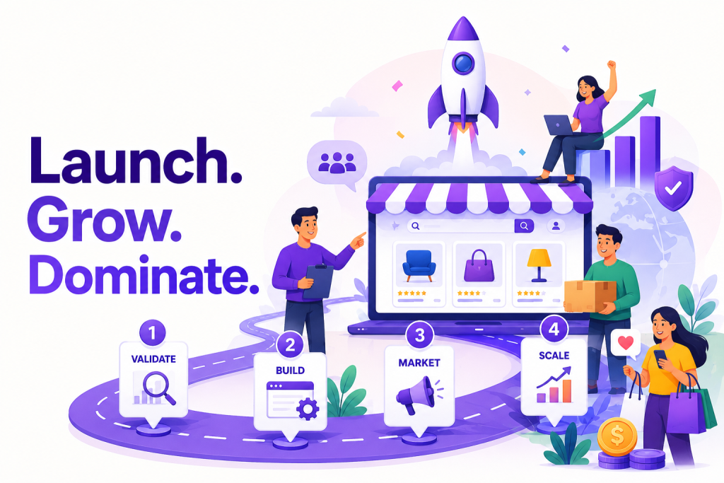How to Launch an Online Marketplace in 2027: The Ultimate Guide to Validating, Building, Marketing & Scaling a Successful Marketplace