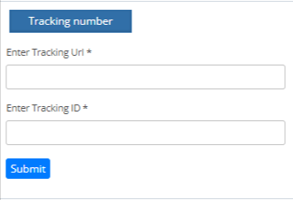 Order Shipping Tracker