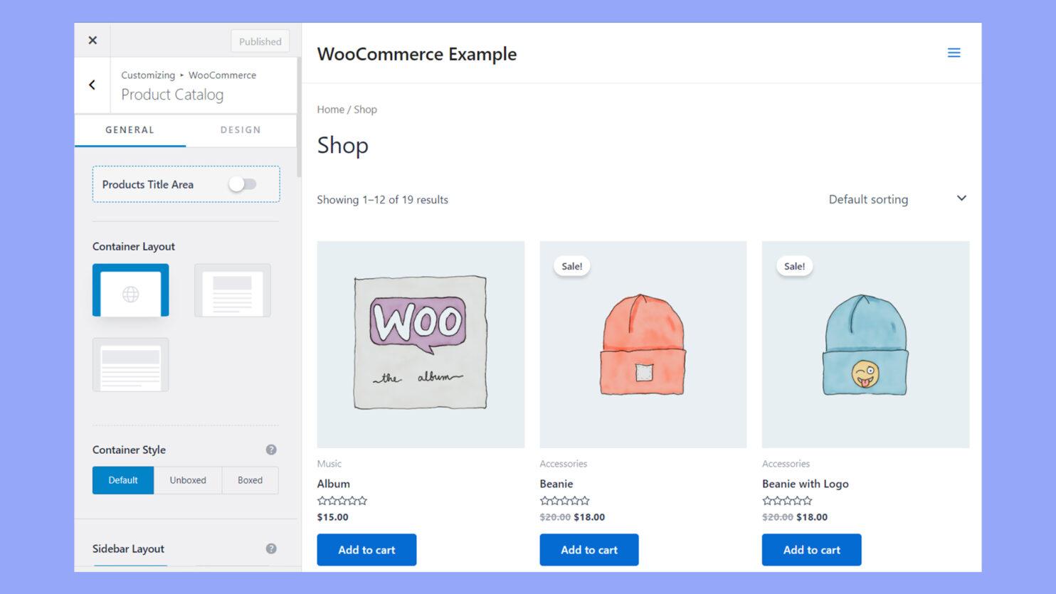 Astra WooCommerce theme screenshot 2