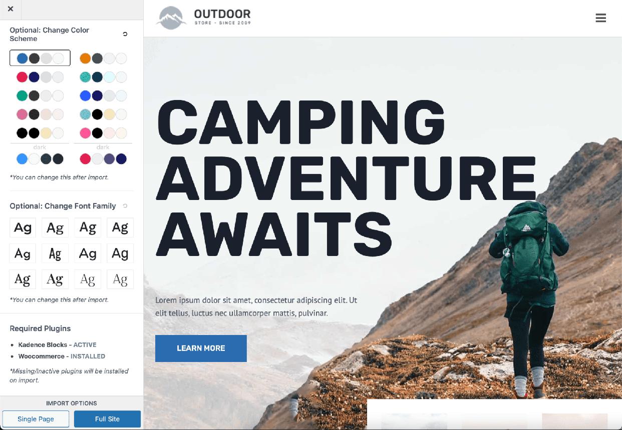 Kadence WooCommerce theme screenshot 3